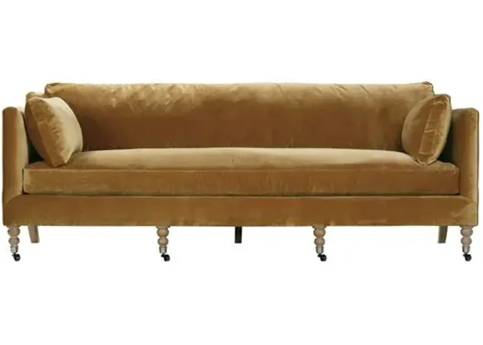 Margot 90" Velvet Sofa