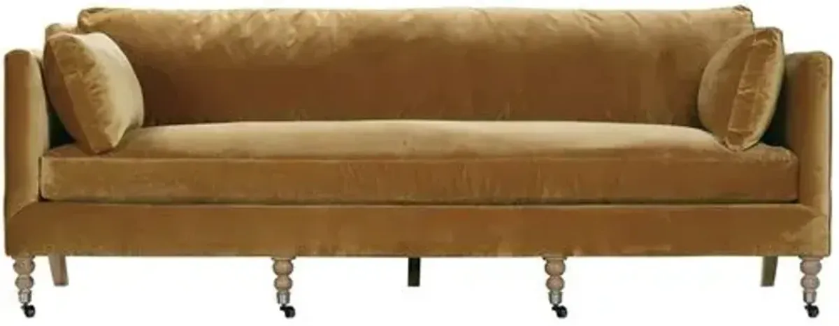 Margot 90" Velvet Sofa