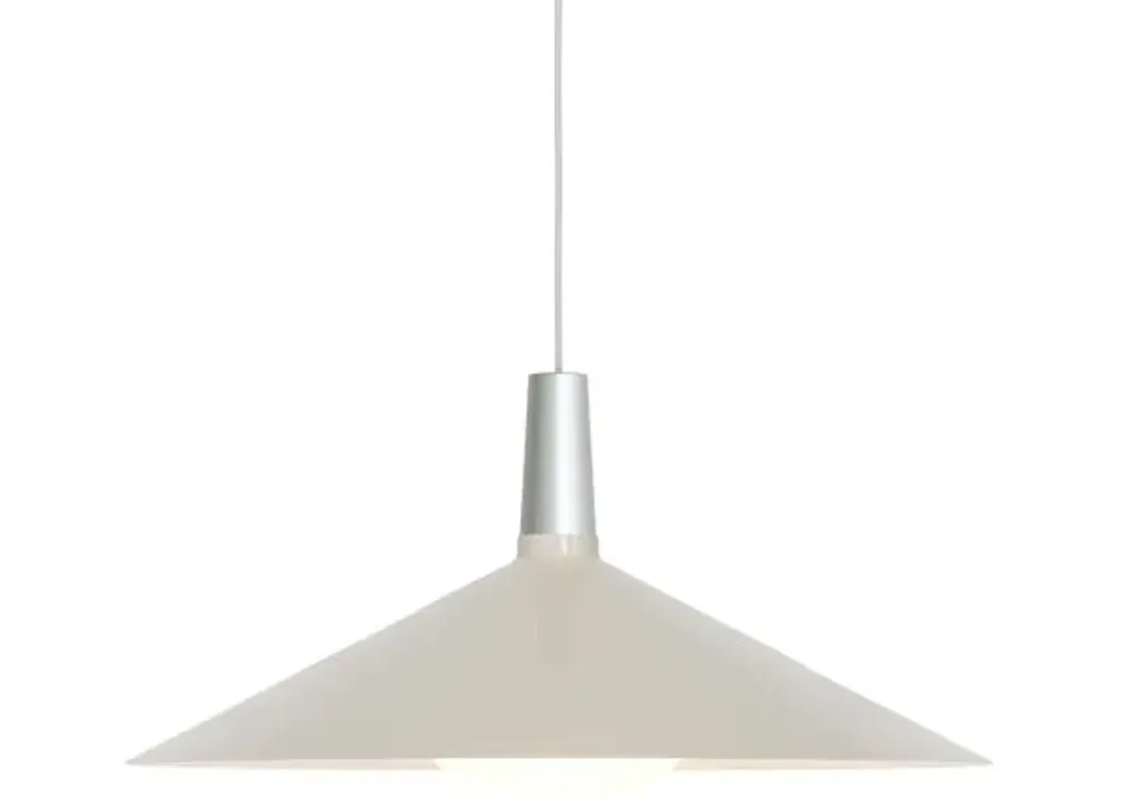 Bower Cone Pendant Light - Tala Lighting - White