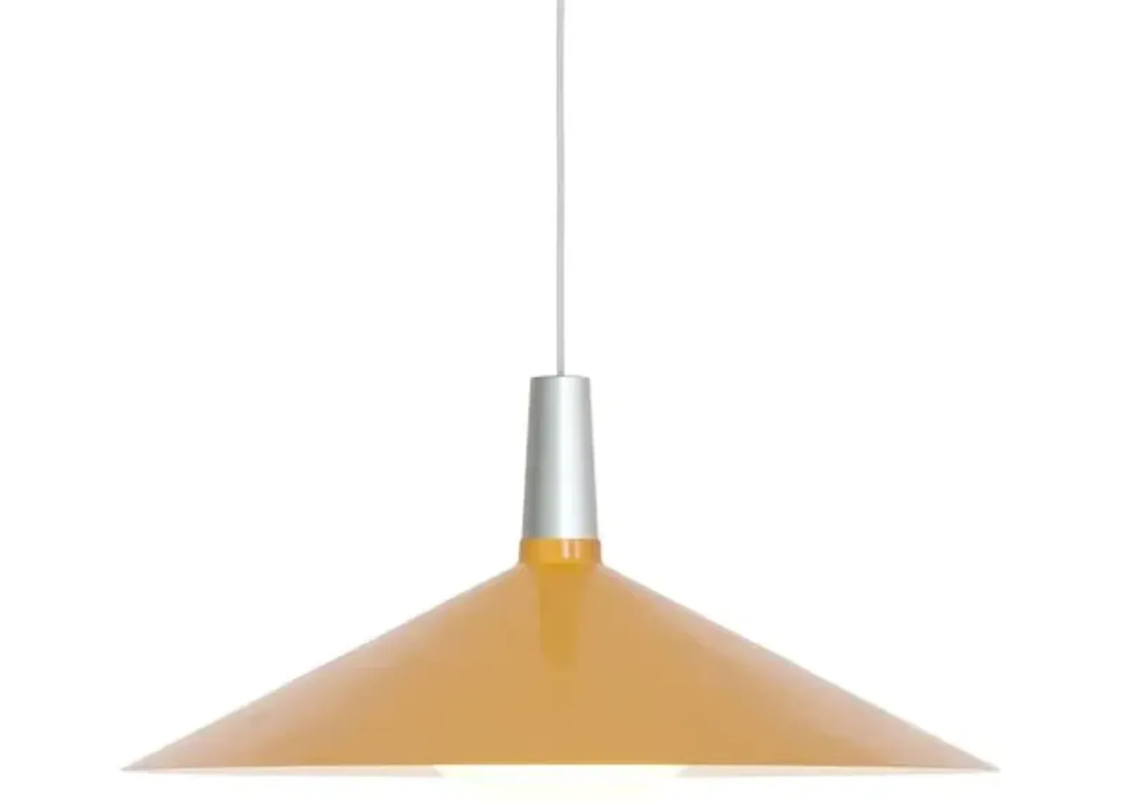 Bower Cone Pendant Light - Tala Lighting - Yellow