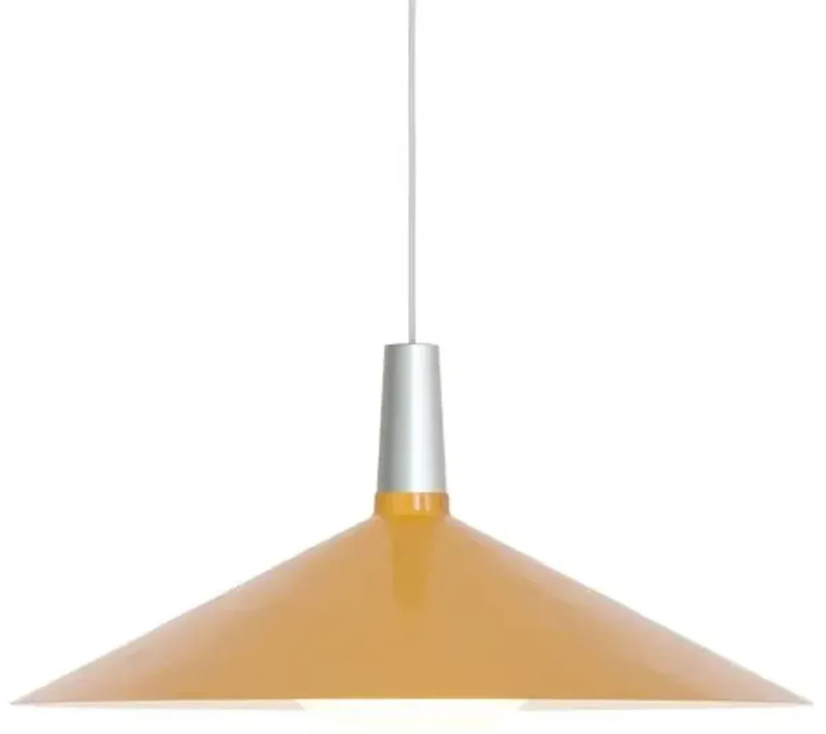 Bower Cone Pendant Light - Tala Lighting - Yellow