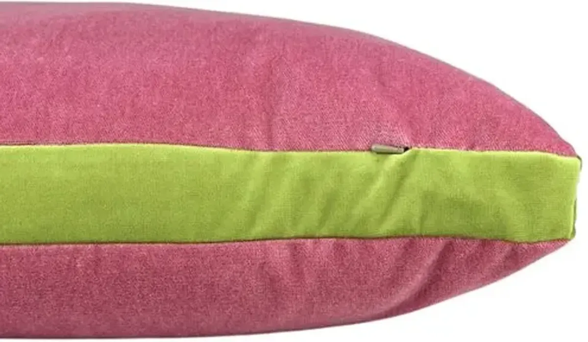 Eloise 14x20 Velvet Lumbar Pillow - The Piper Collection