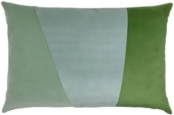 Tatum 16x24 Velvet Lumbar Pillow - The Piper Collection