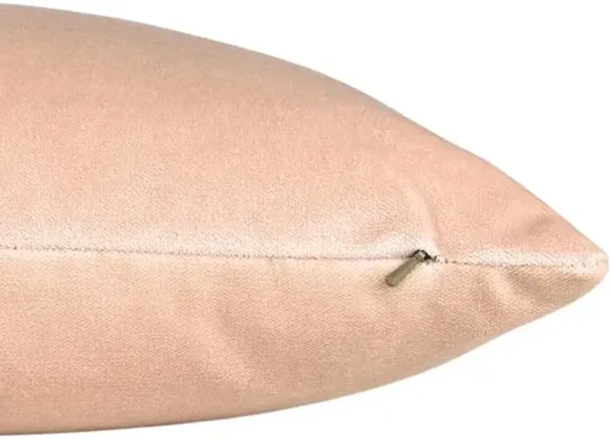 Tatum 16x24 Velvet Lumbar Pillow - The Piper Collection