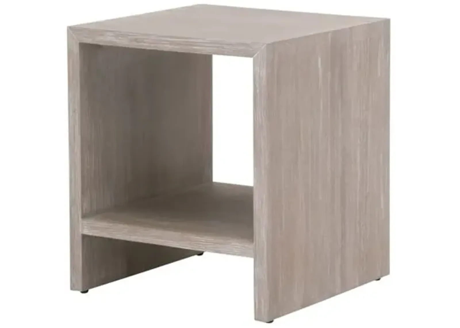 Remy End Table - Natural Gray - Brown