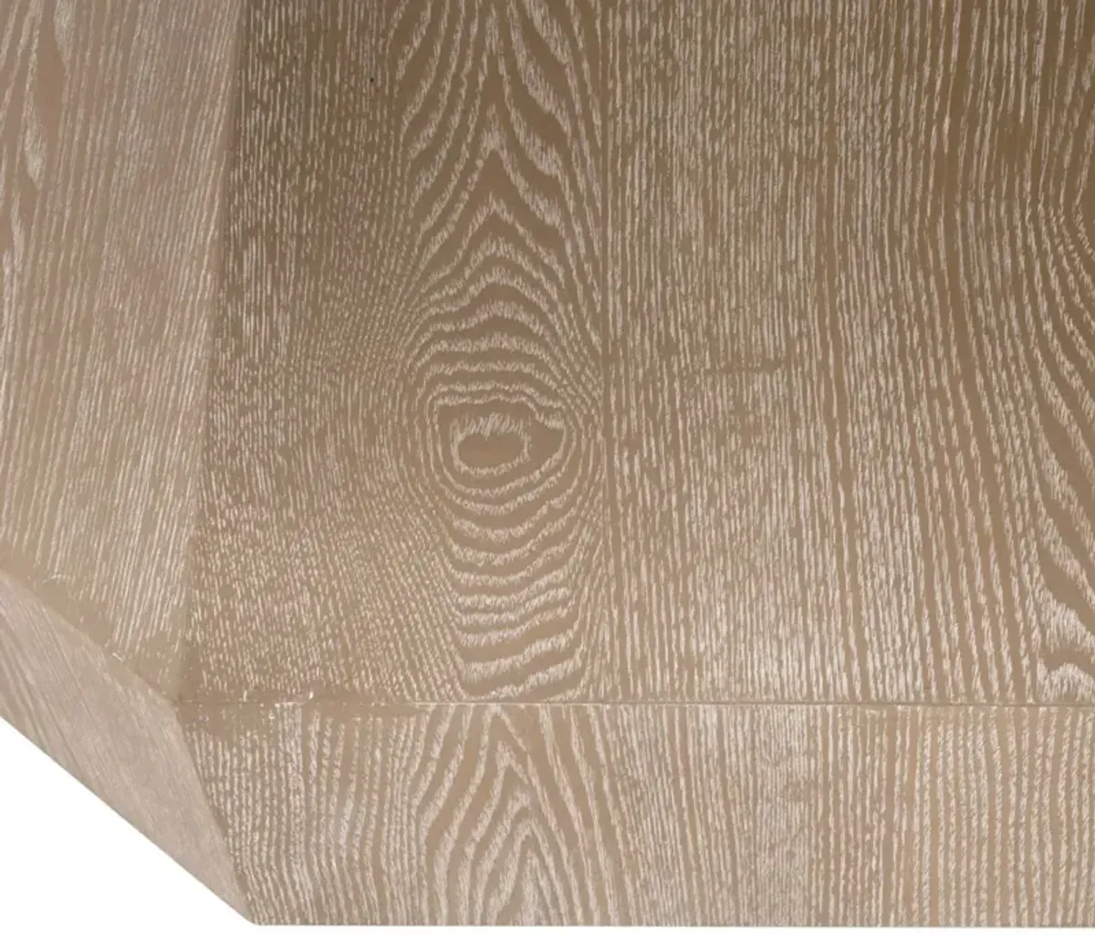 Gavin Round Coffee Table, Natural Gray