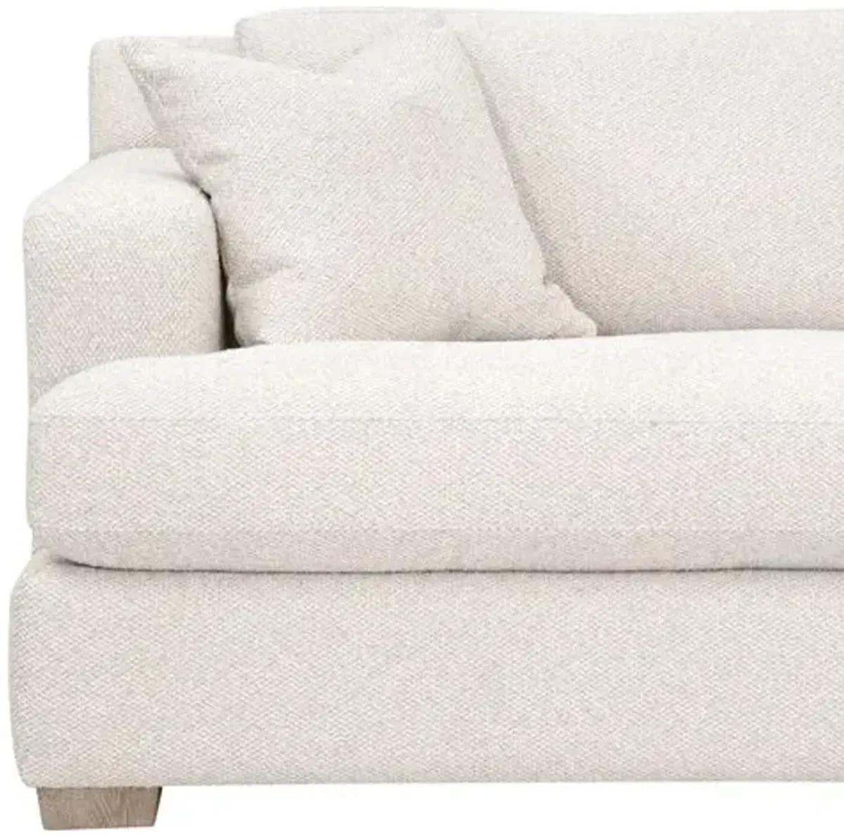 Carson 92" Casual Sofa - Natural Linen Performance