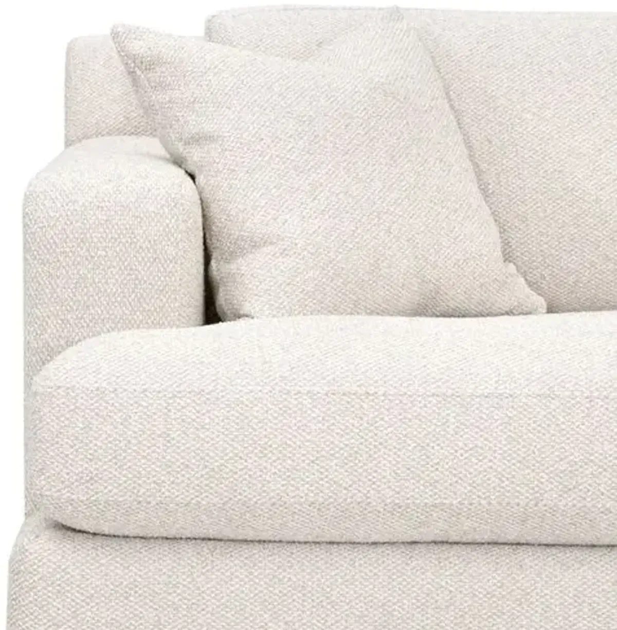 Carson 92" Casual Sofa - Natural Linen