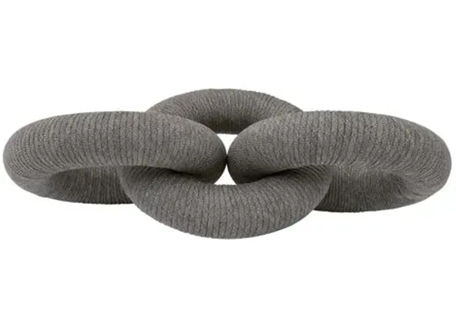 Neri Decorative Rope Link - Handcrafted - Gray