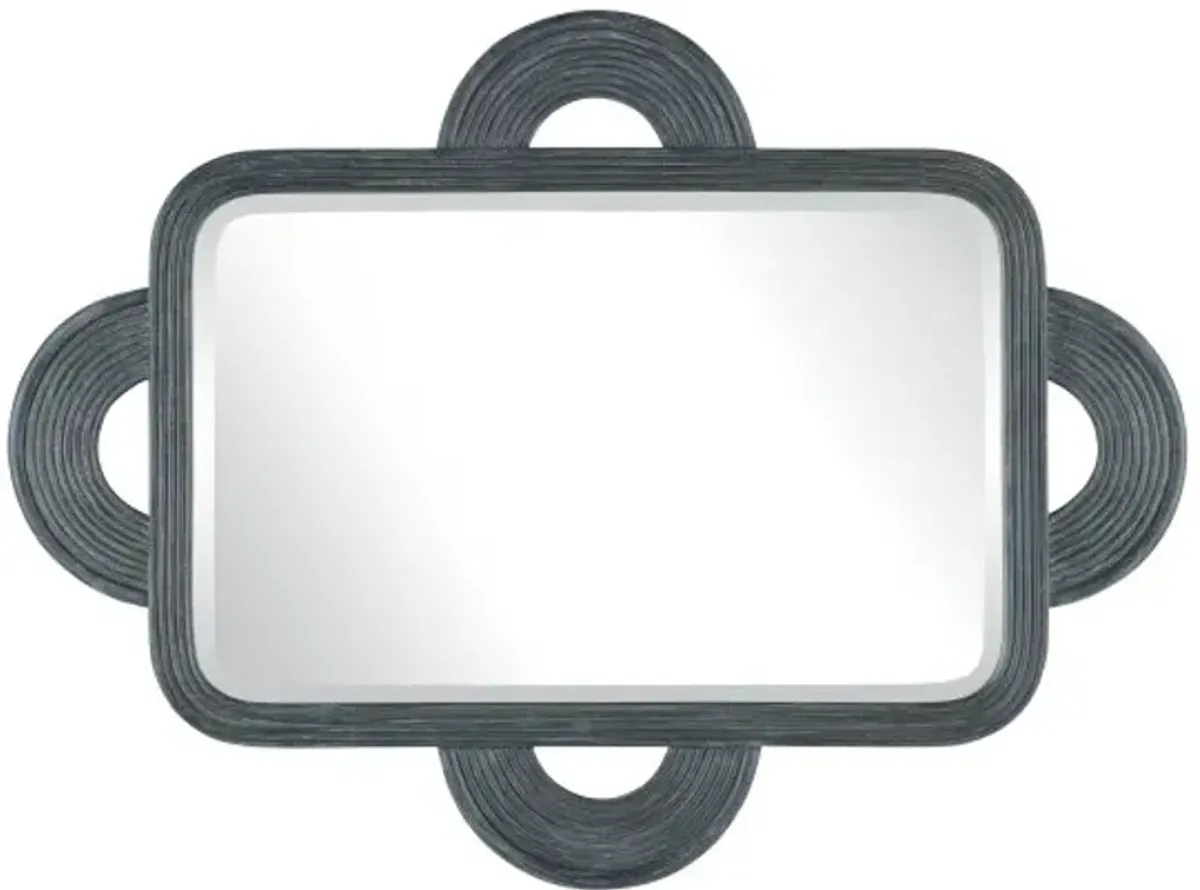 Santos Rattan Rectangular Wall Mirror