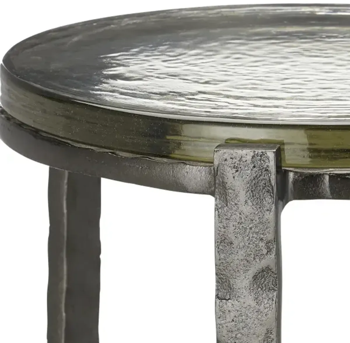 Acea Cast Glass Drinks Table