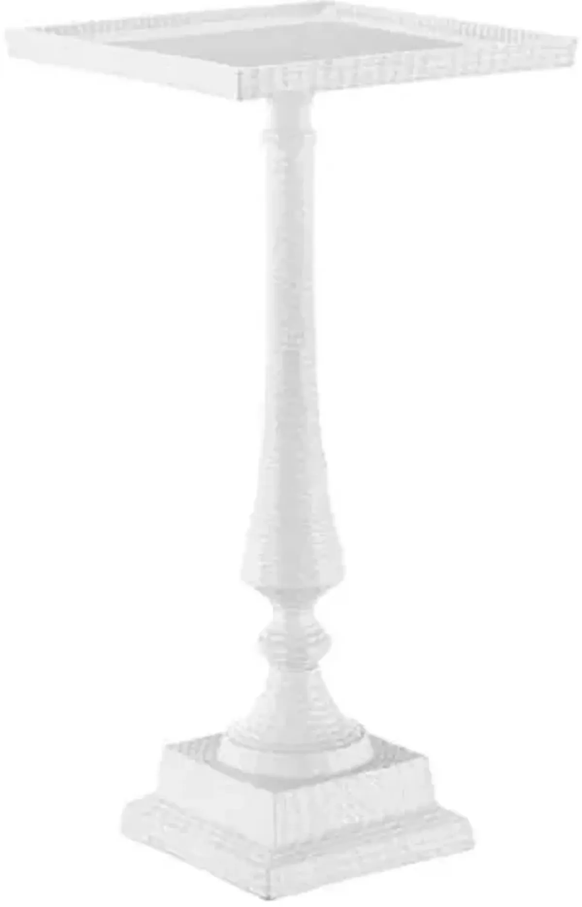 Jena Accent/Drinks Table - White - Currey & Company