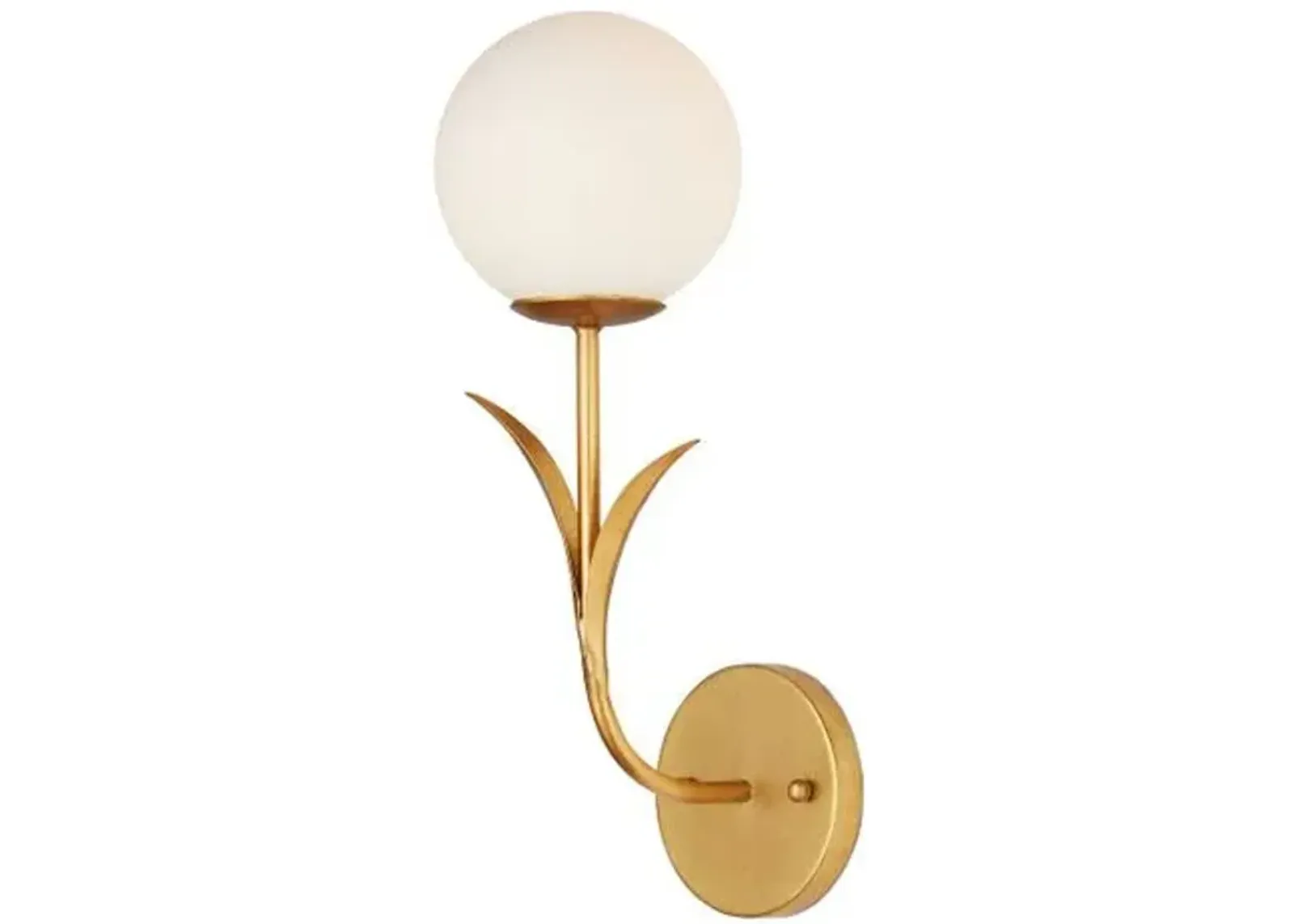 Rossville Wall Sconce - Gold - Currey & Company