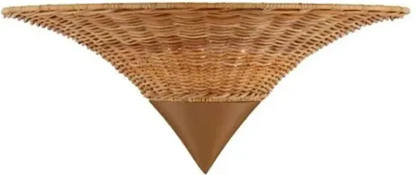 Zola Wall Sconce - Natural/Khaki - Currey & Company - Brown