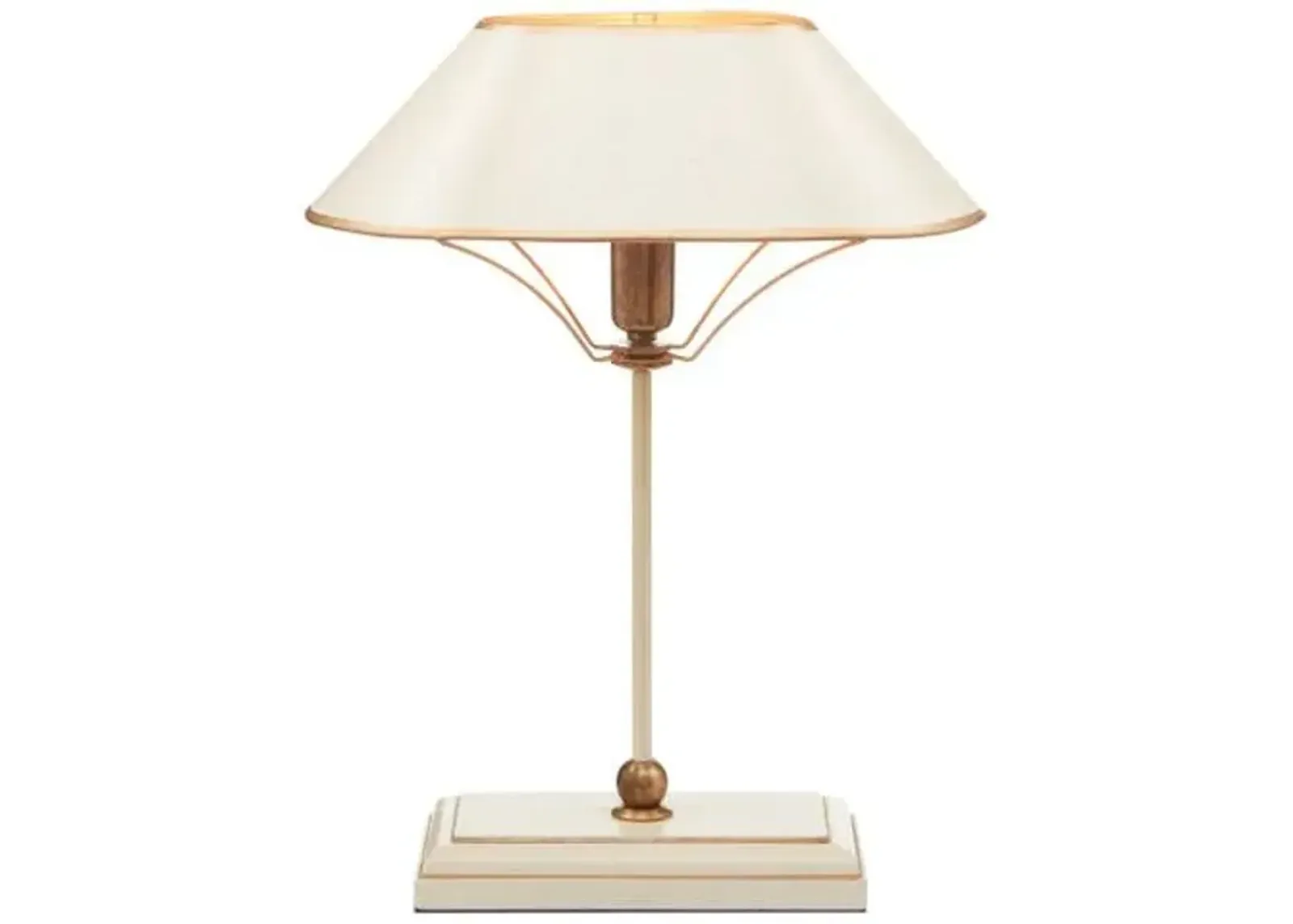 Daphne Table Lamp - Ivory/Gold - Currey & Company