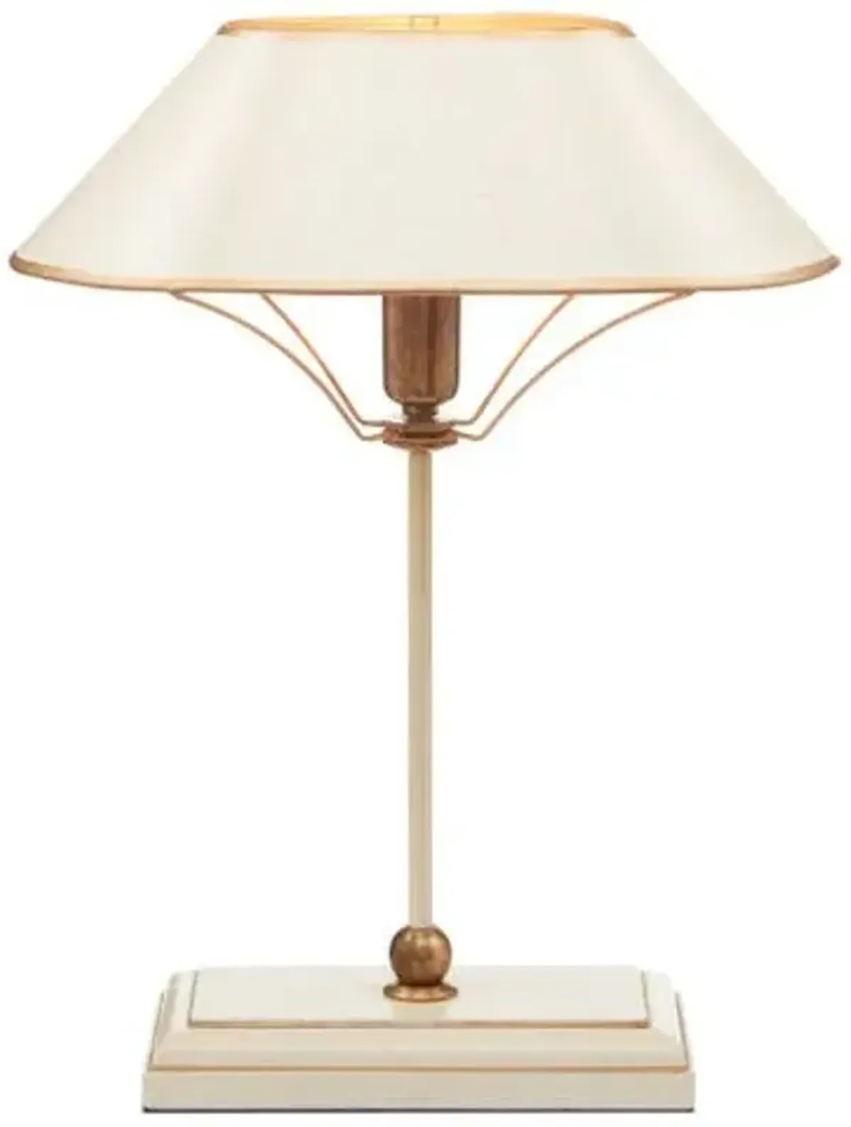 Daphne Table Lamp - Ivory/Gold - Currey & Company