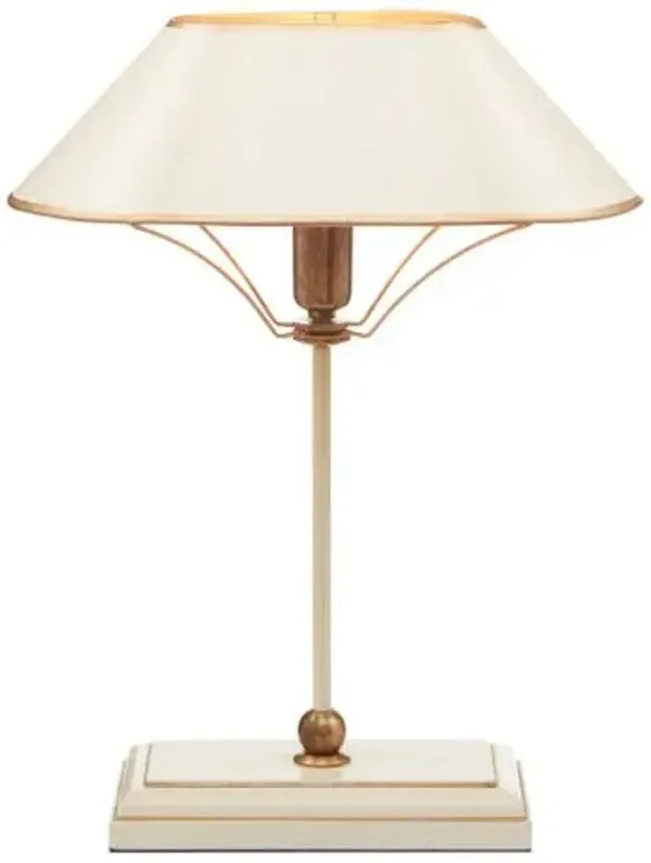 Daphne Table Lamp - Currey & Company - Ivory