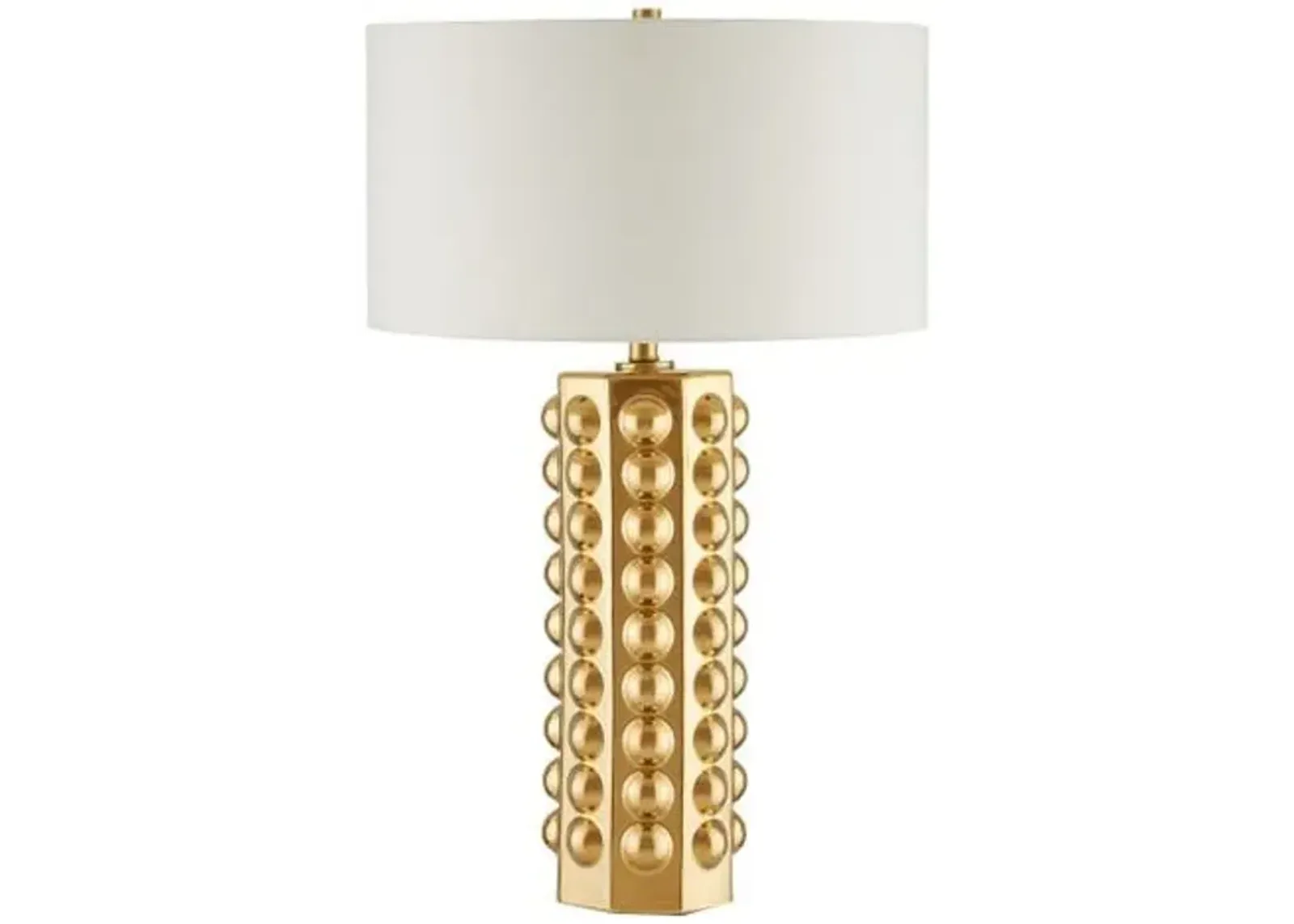 Cassandra Table Lamp - Currey & Company - Gold