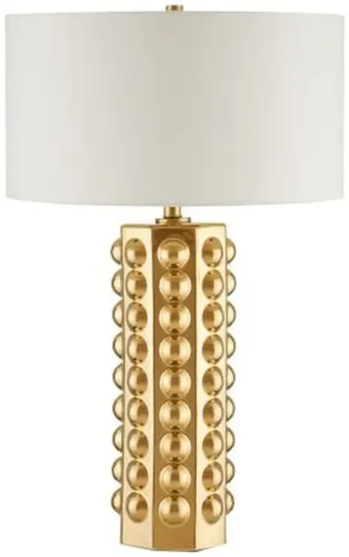 Cassandra Table Lamp - Currey & Company - Gold