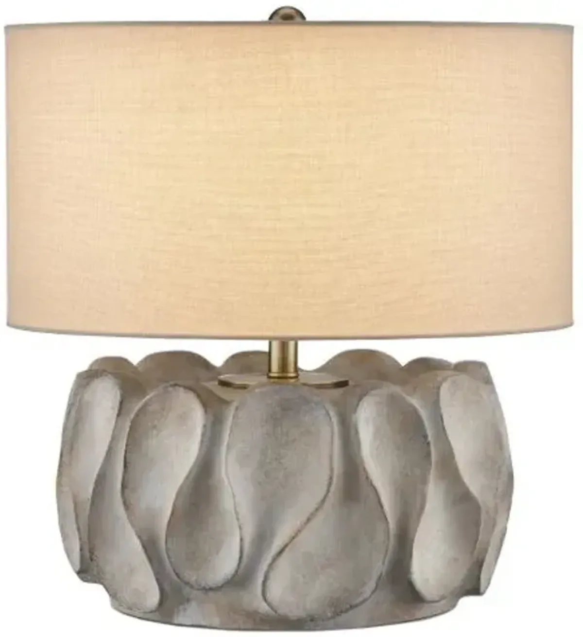 Weststrand Table Lamp - Gray/Brown - Currey & Company