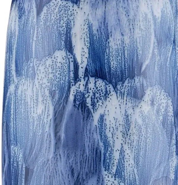 Pallas Table Lamp - Blue/White - Currey & Company