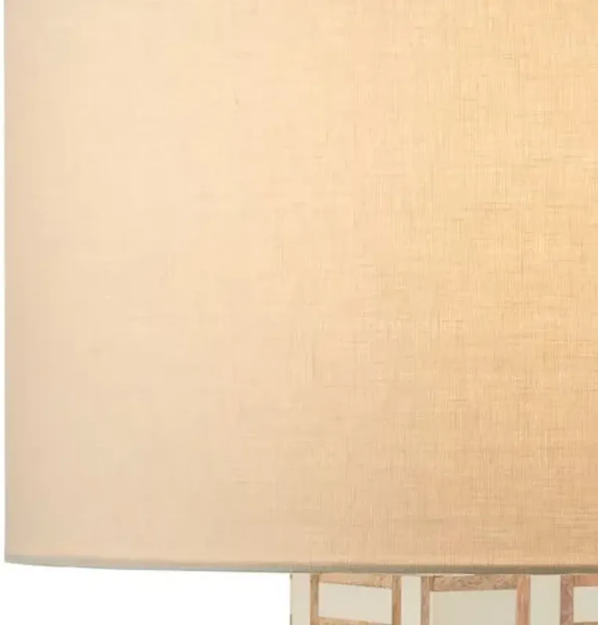 Aarna Wood Table Lamp - Currey & Company - Ivory