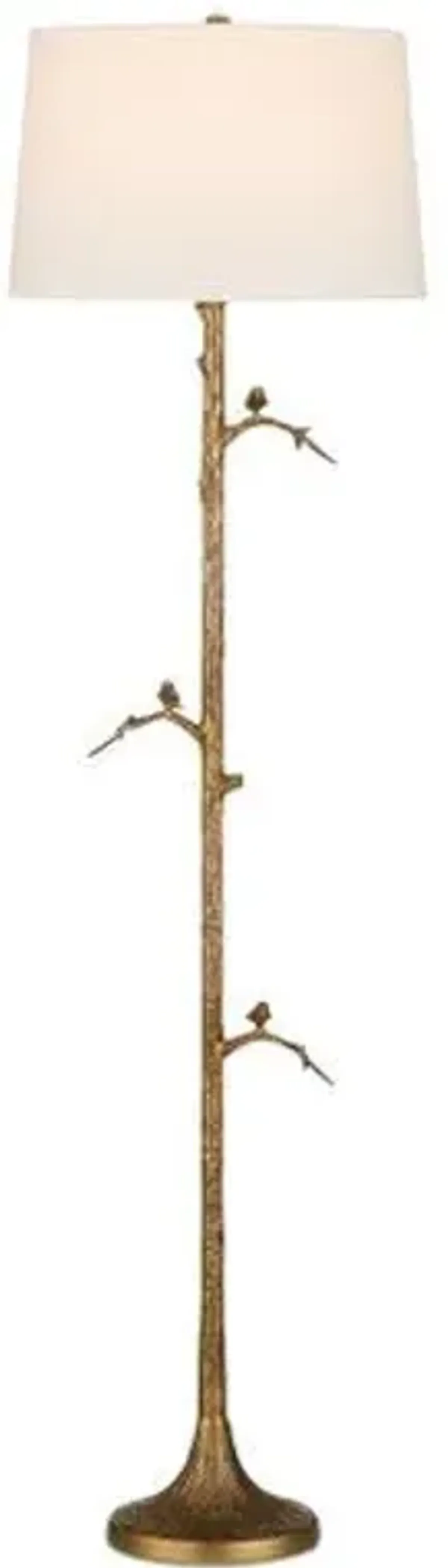 Piaf Bird Plug-in Floor Lamp - Currey & Company