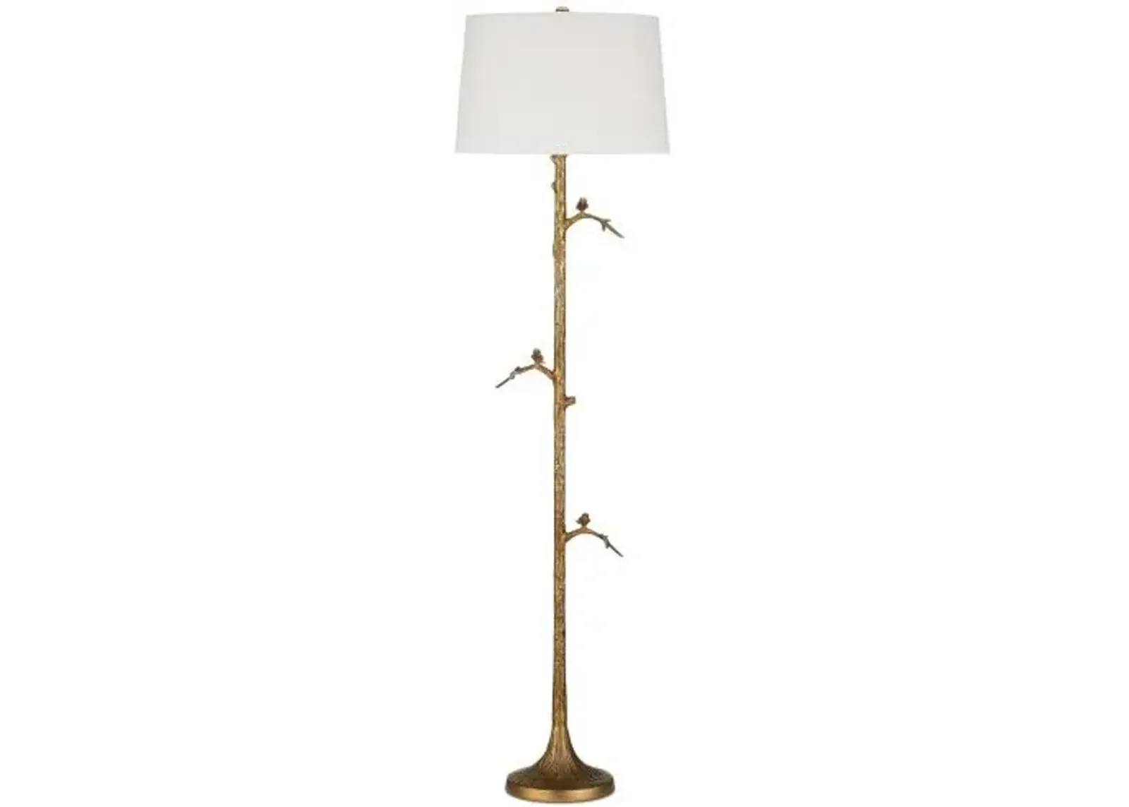 Piaf Bird Plug-in Floor Lamp - Currey & Company