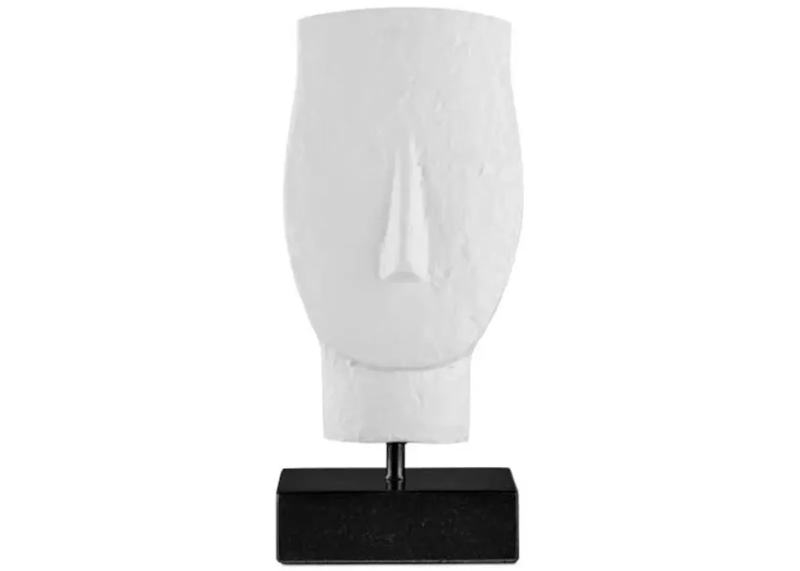 Charles Objet - White/Black - Currey & Company