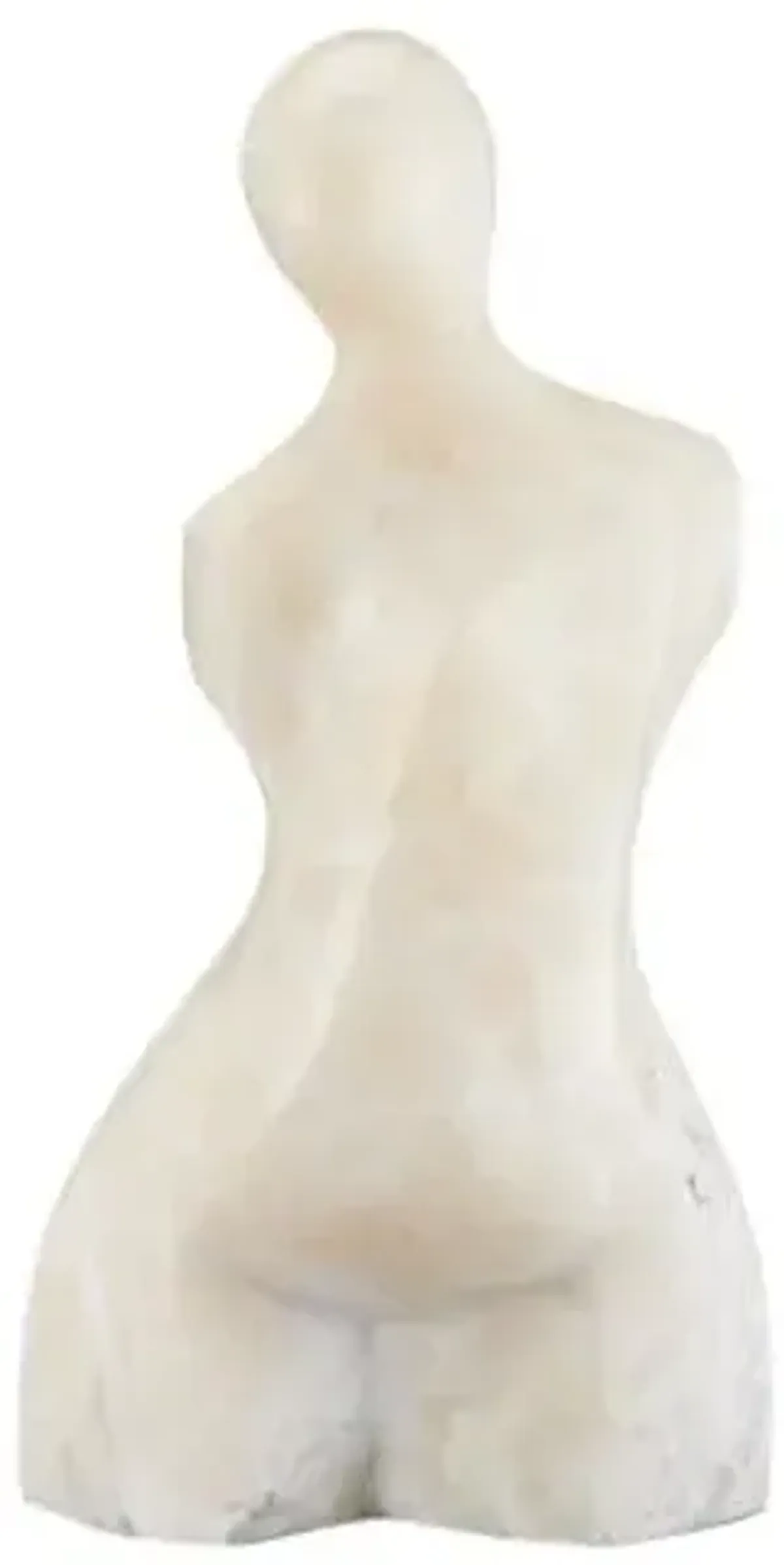 Giada Onyx Bust Sculpture - Natural - Currey & Company - Ivory