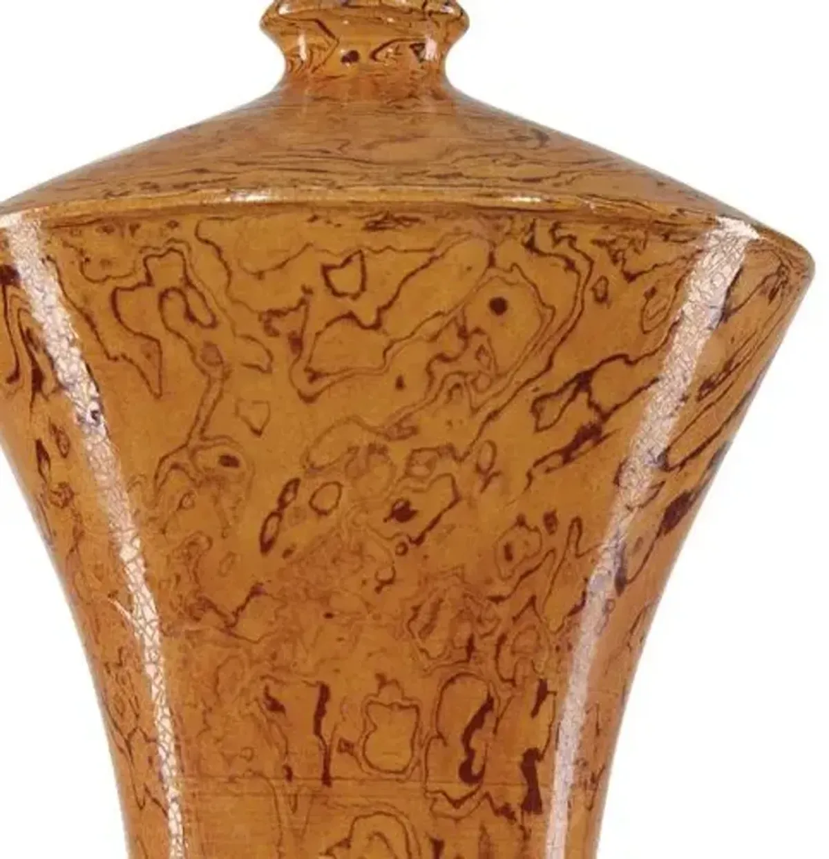 Set of 5 Romulus Vases - Yellow/Brown - Currey & Company