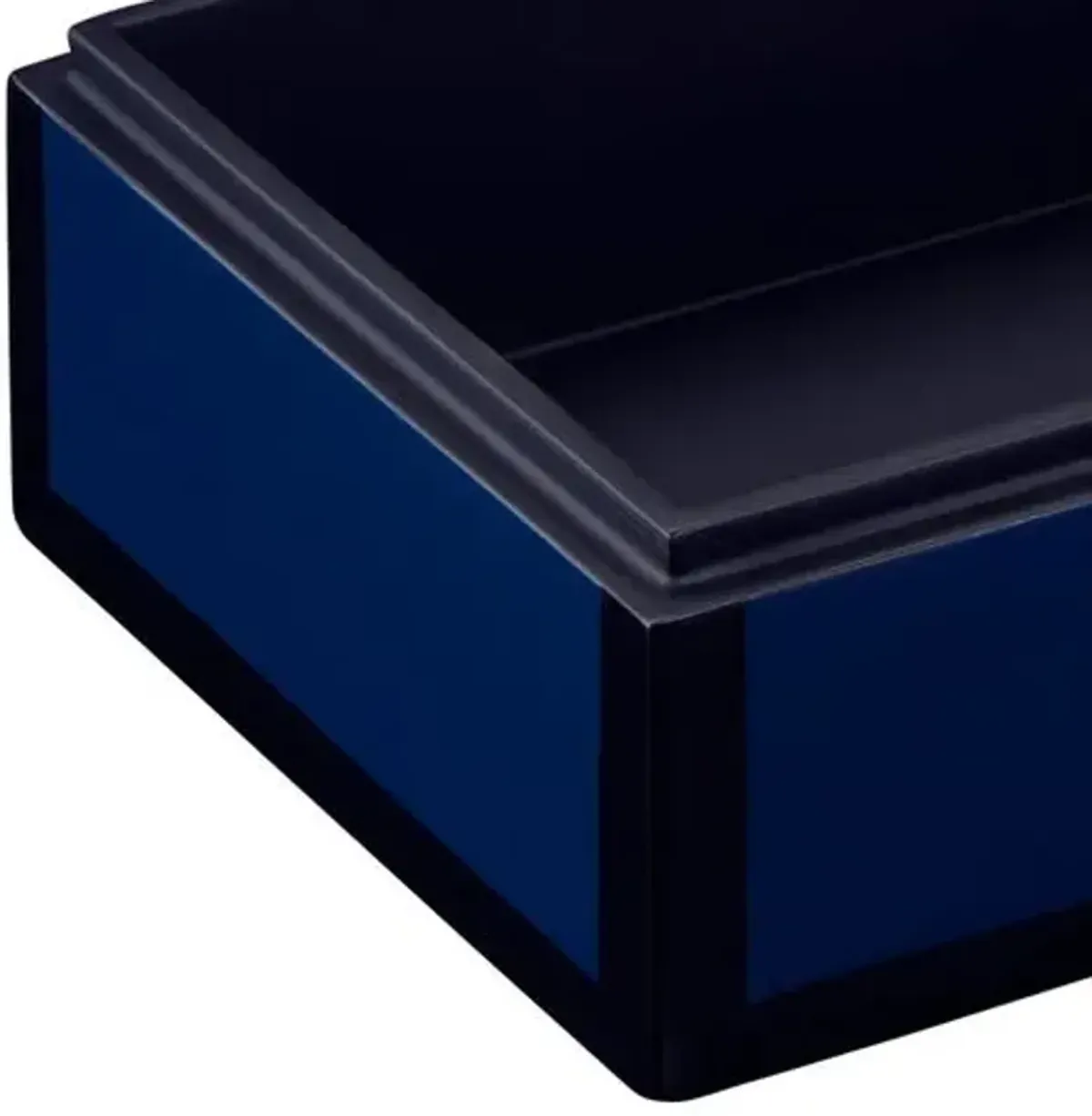 Set of 2 Lacquer Boxes - Currey & Company - Blue