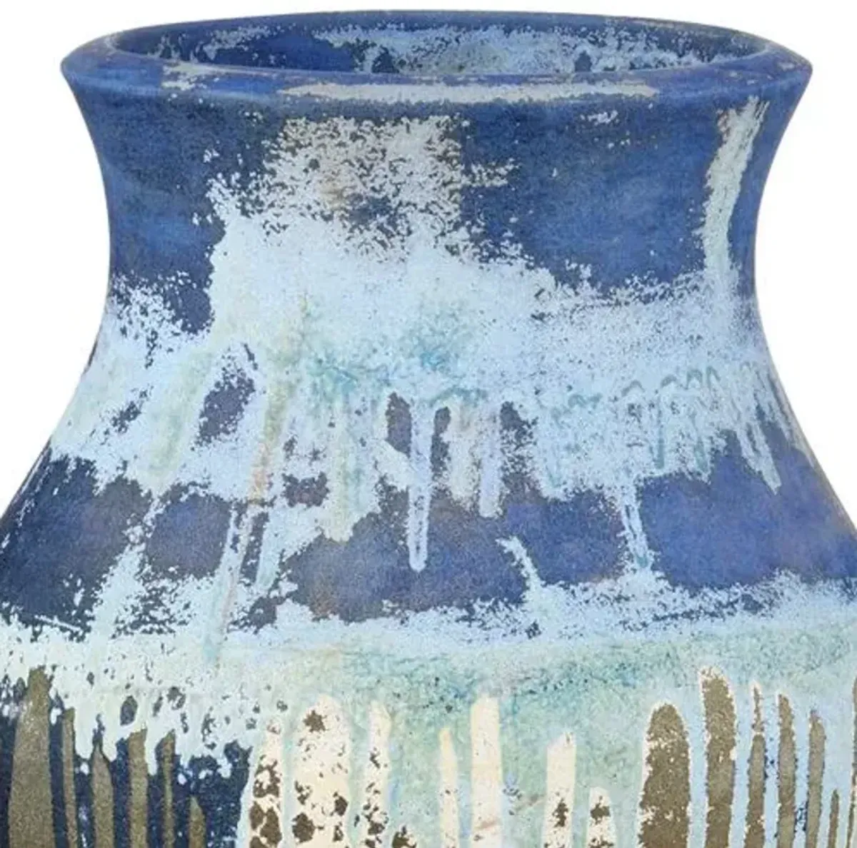 Capizzi Urn - Currey & Company - Blue