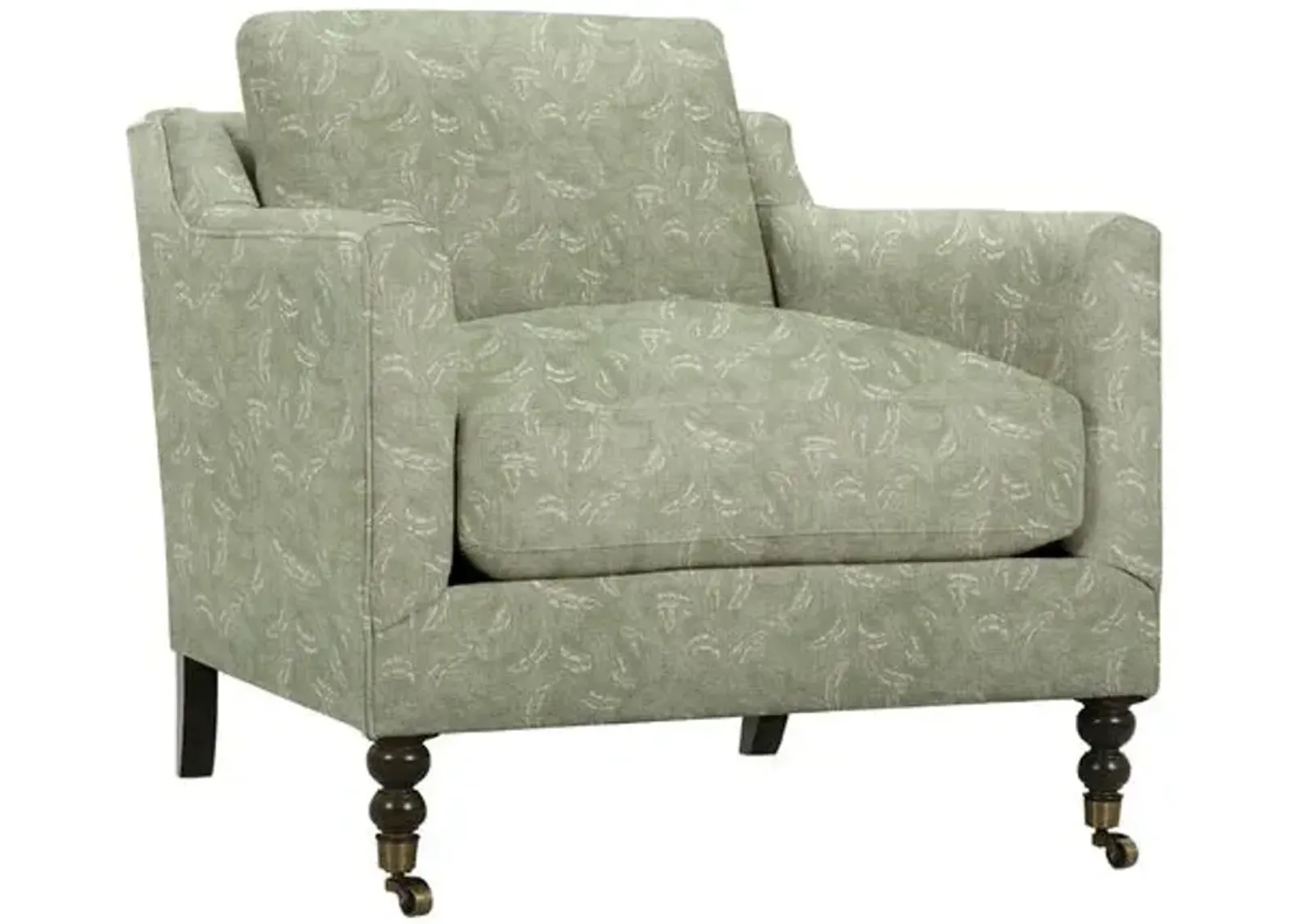 Margot Accent Chair - Leafy Green, Comfortable, Durable, Cushioned