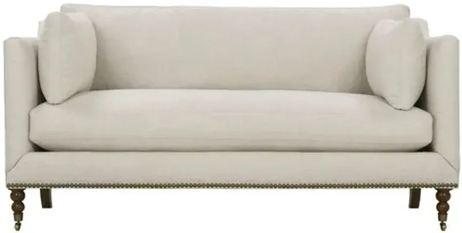 Margot 71" Linen-Blend Sofa