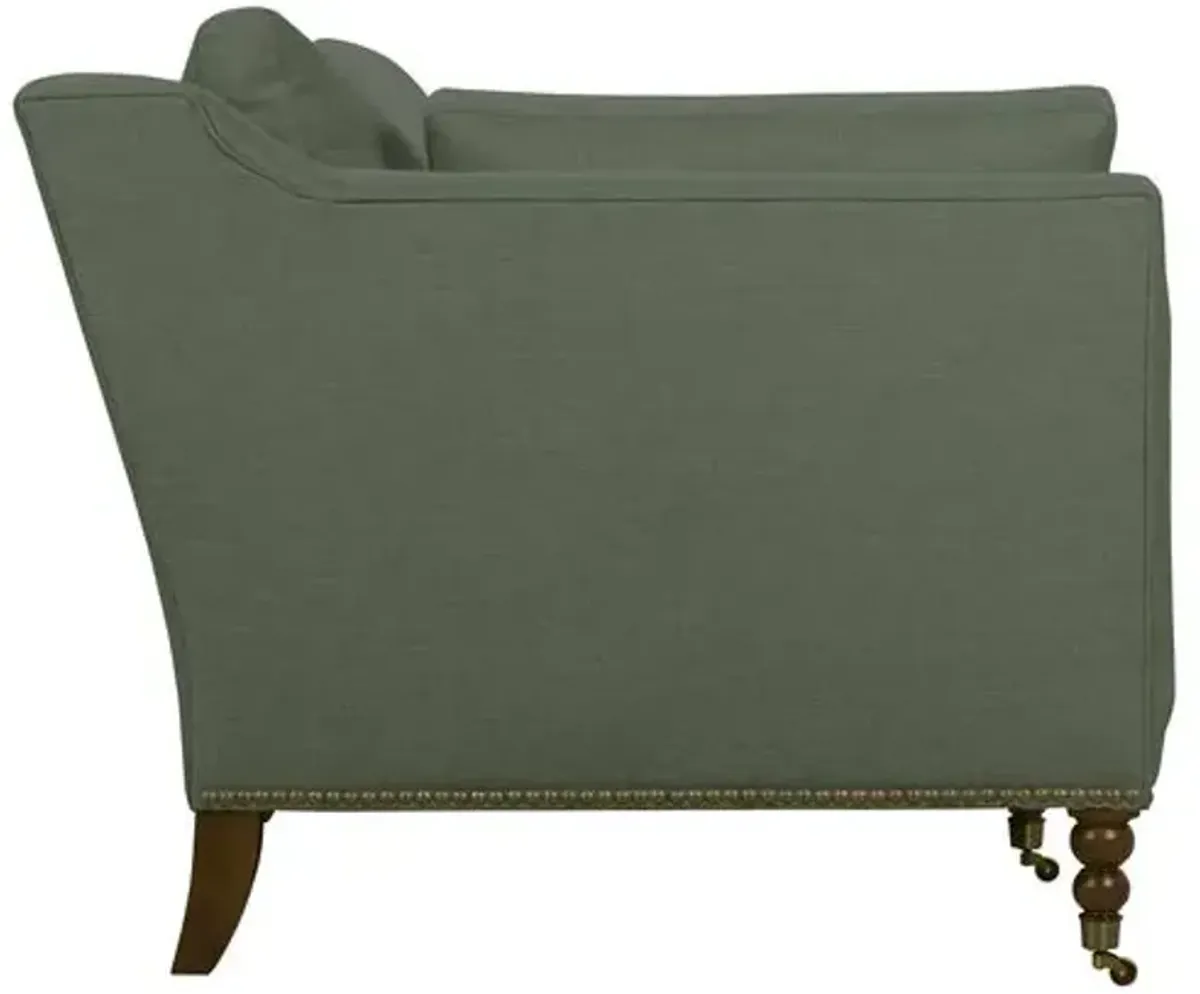 Margot 71" Performance Linen-Blend Sofa