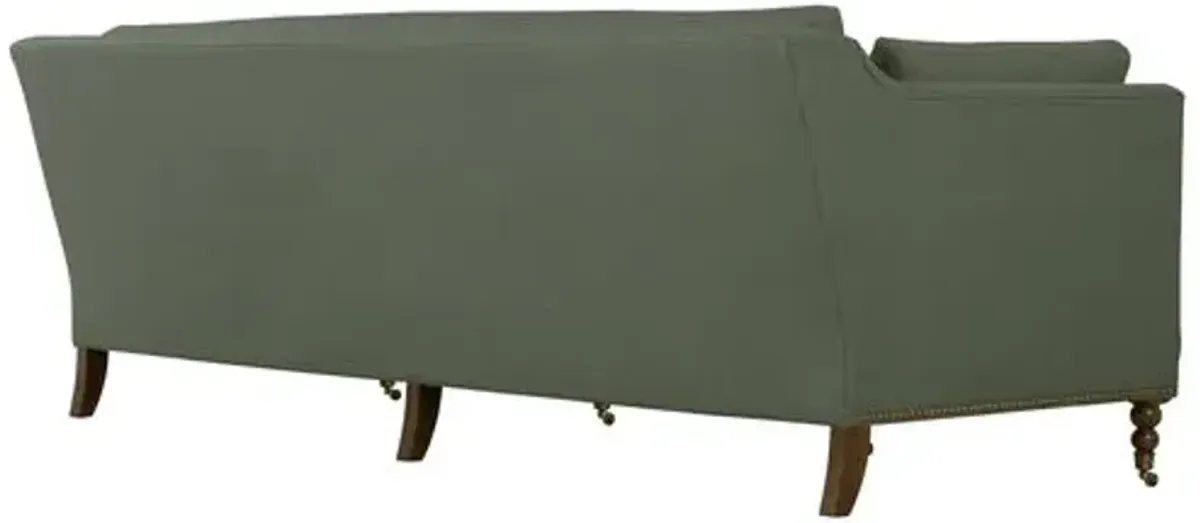 Margot 90" Linen-Blend Sofa