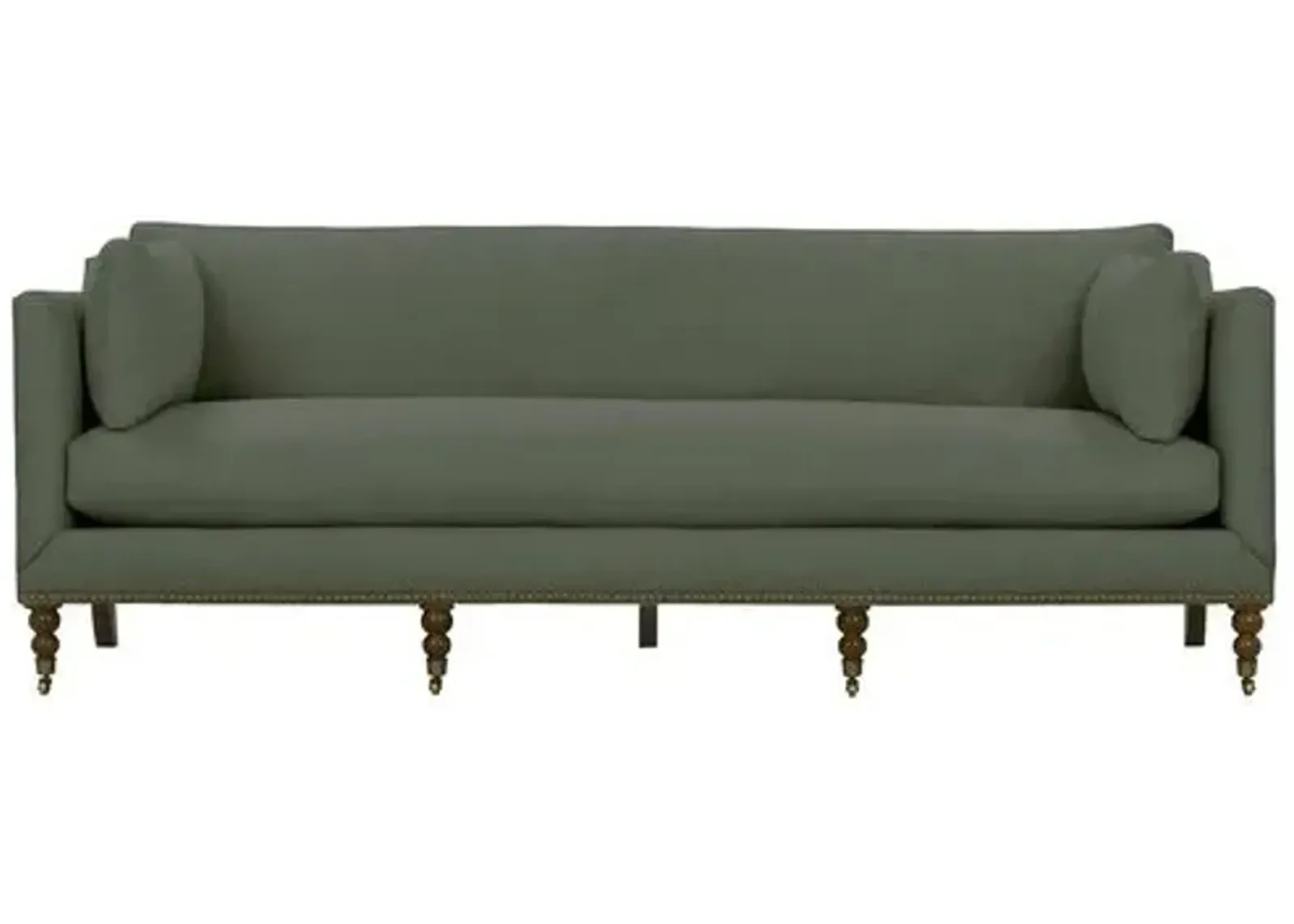 Margot 90" Linen-Blend Sofa