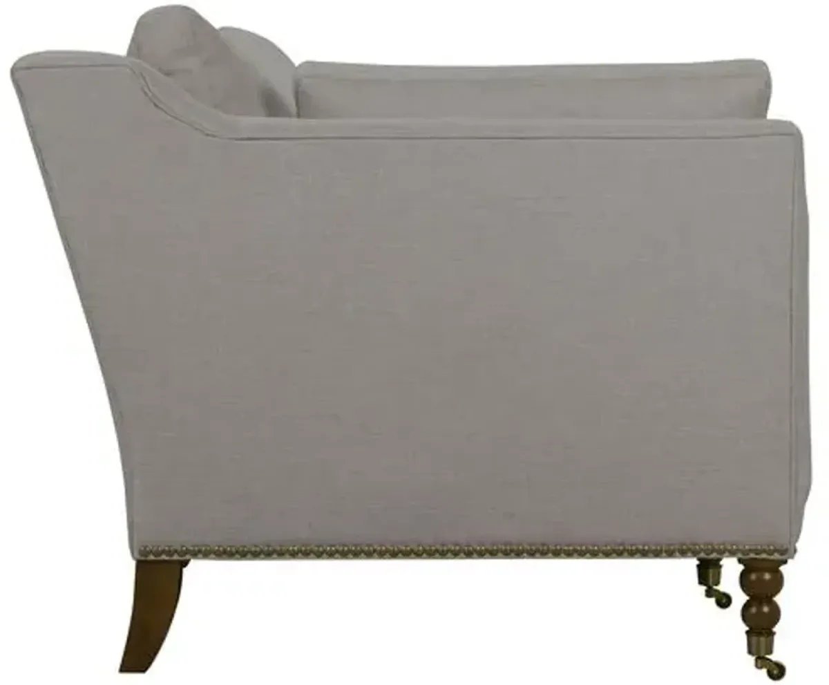Margot 90" Performance Linen-Blend Sofa