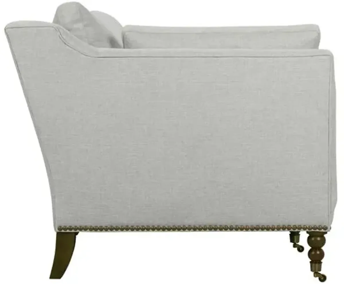 Margot 90" Linen-Blend Sofa