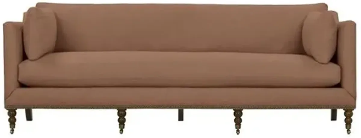 Margot 90" Linen-Blend Sofa