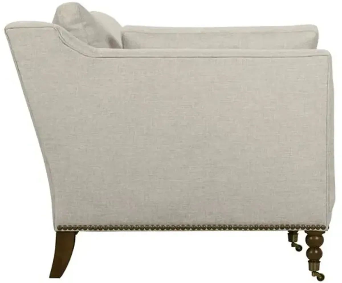 Margot 90" Performance Linen-Blend Sofa