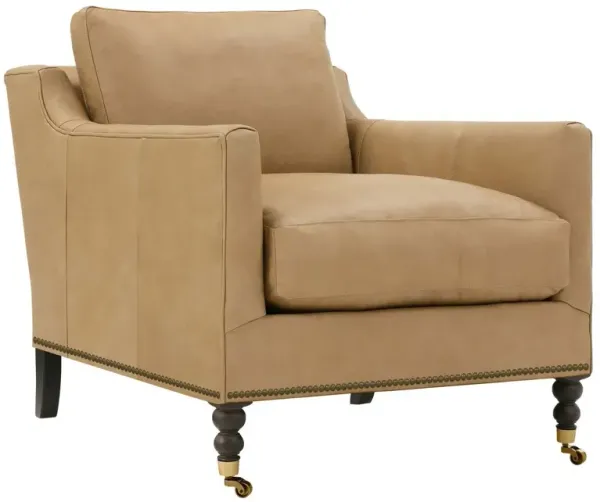 Margot Leather Accent Chair