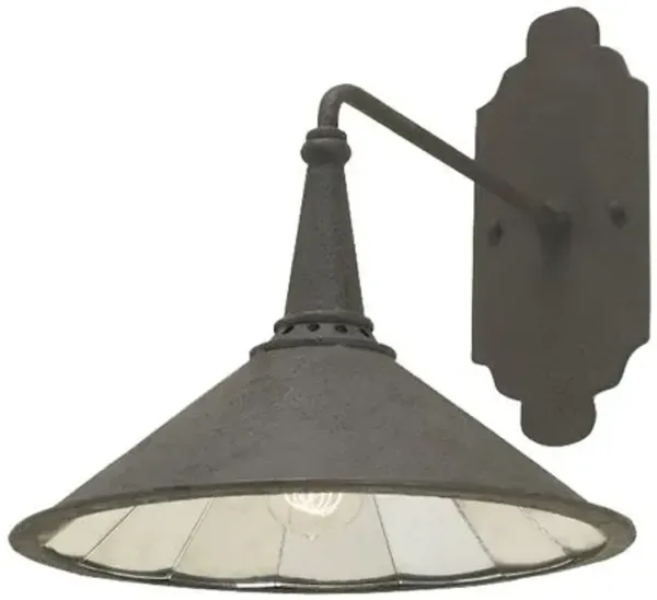 Manuscript Wall Sconce - Molé Black - Currey & Company - Gold