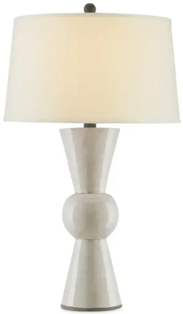 Upbeat Table Lamp - Antique White - Currey & Company