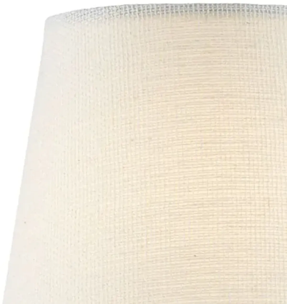 Grasscloth Tapered Chandelier Shade - Currey & Company - Ivory