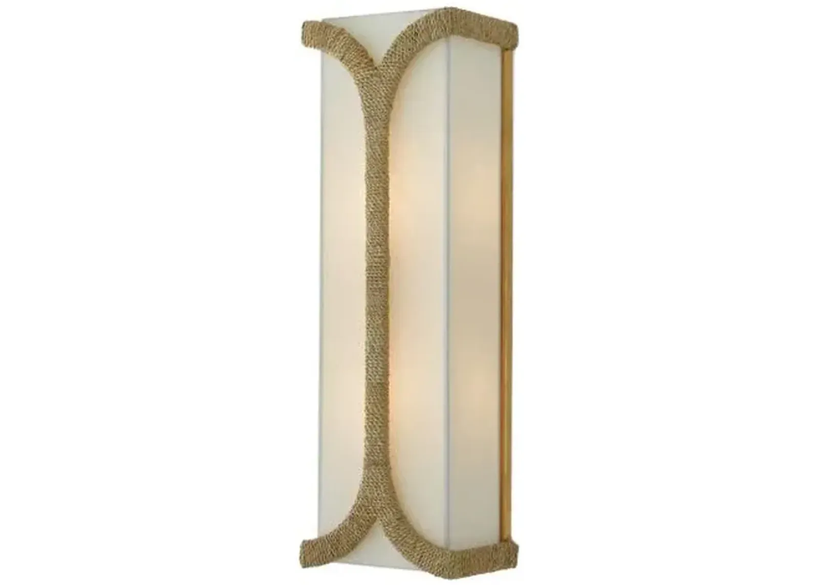 Carthay Wall Sconce - Natural/Dark Contemporary Gold - Currey & Company - Silver