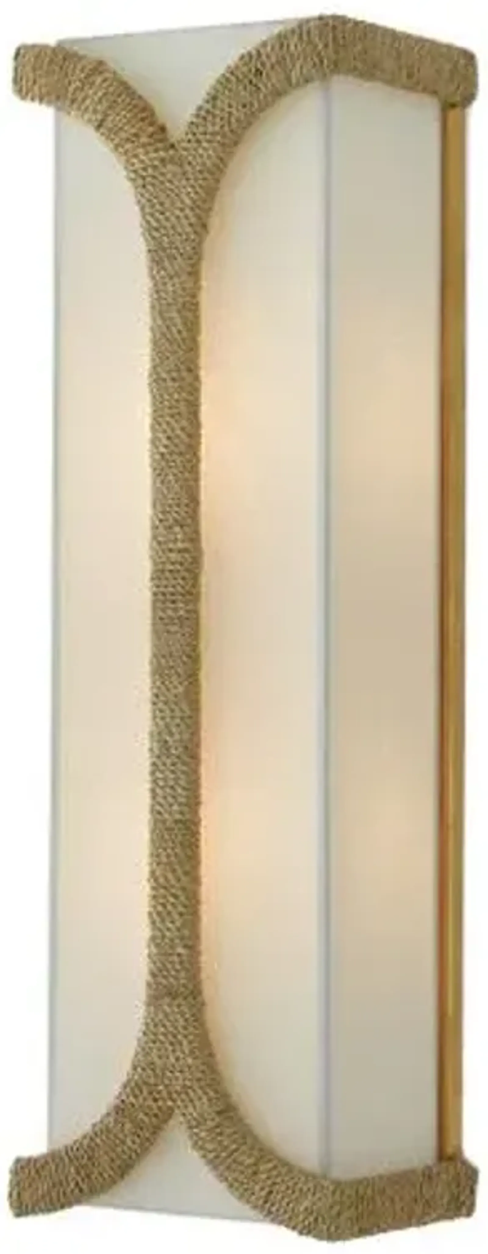 Carthay Wall Sconce - Natural/Dark Contemporary Gold - Currey & Company - Silver