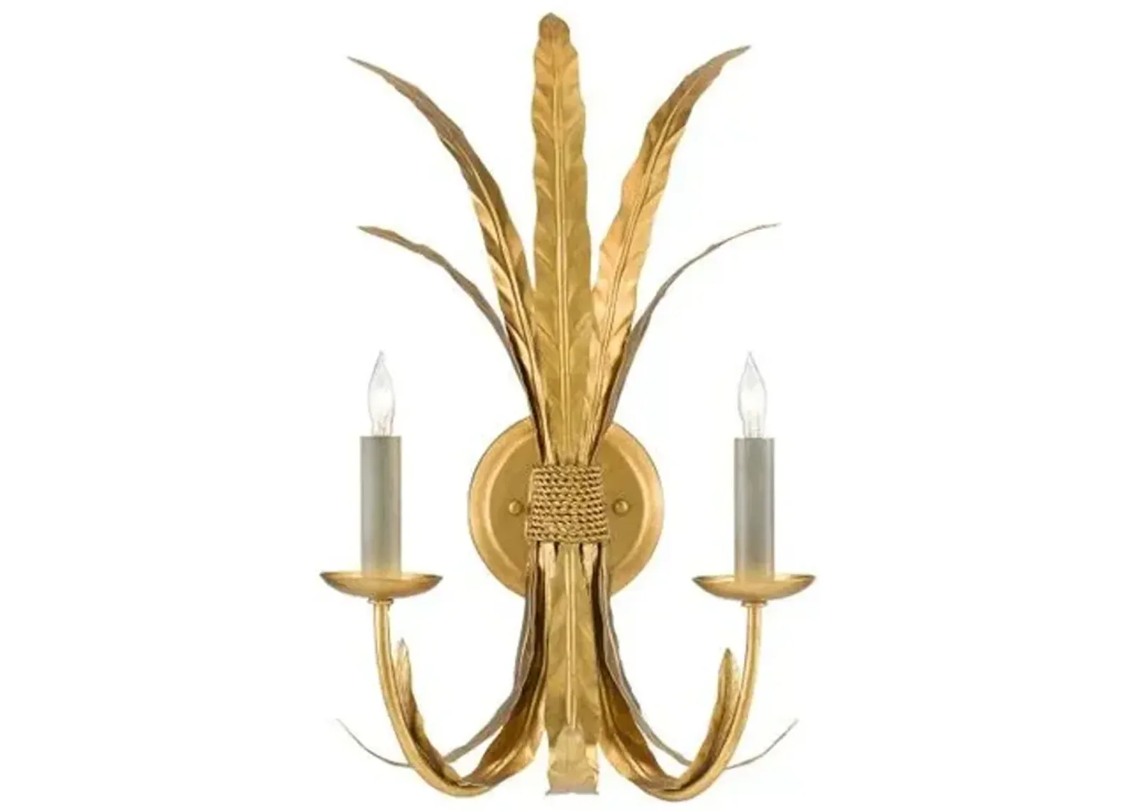 Bette Wall Sconce - Gold - Currey & Company