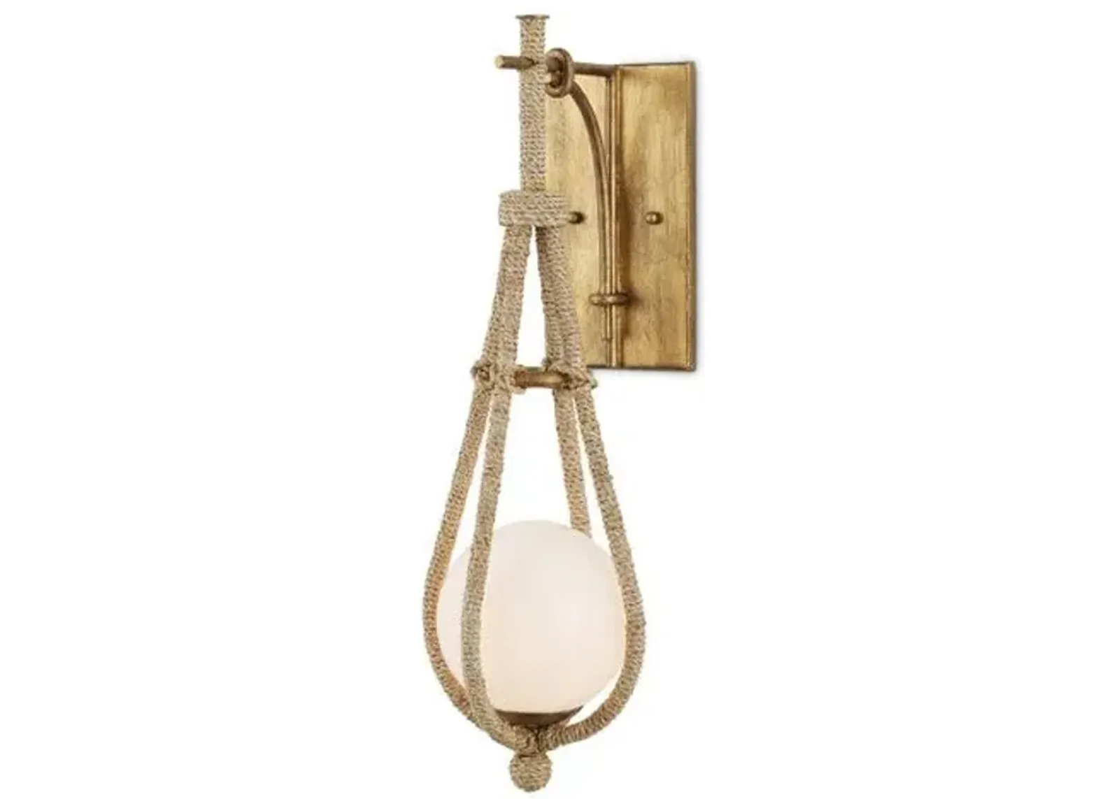 Passageway Wall Sconce - Natural - Currey & Company - Multi